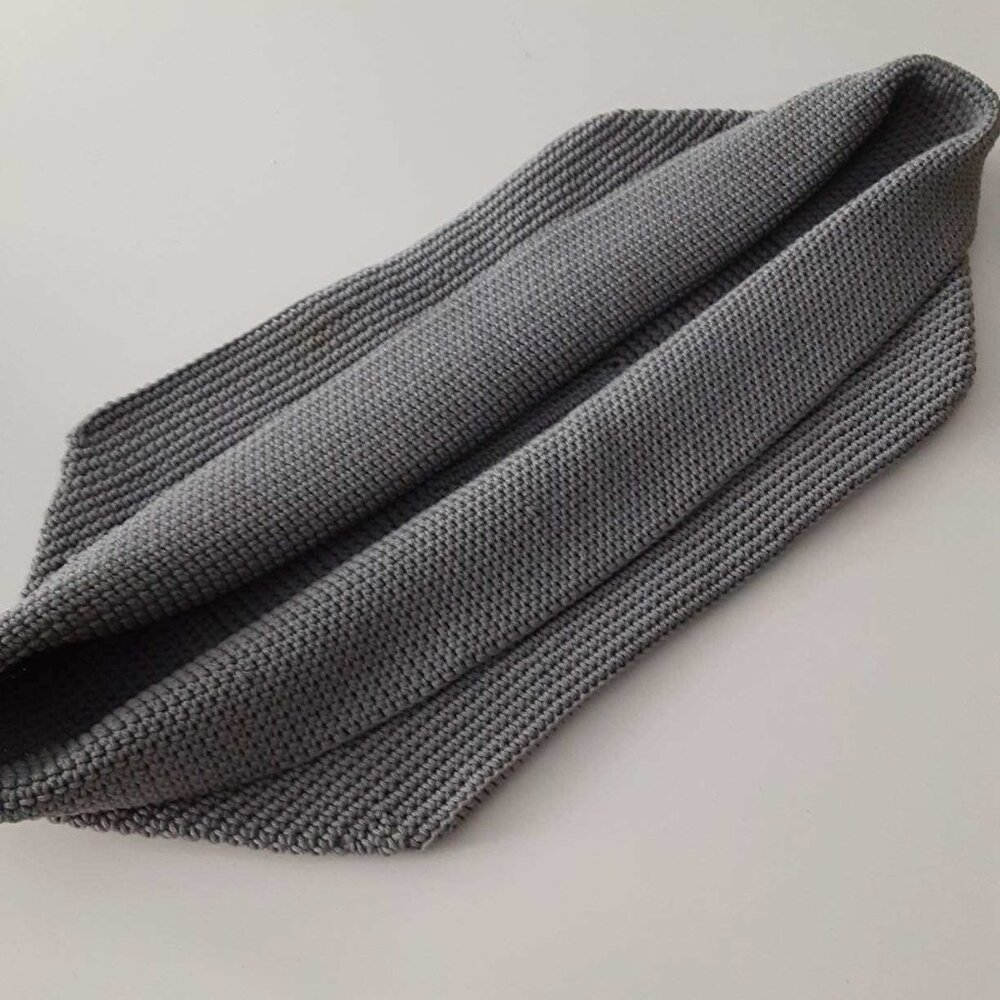 Grey Malleable Wicker Basket - Picture 7 of 8